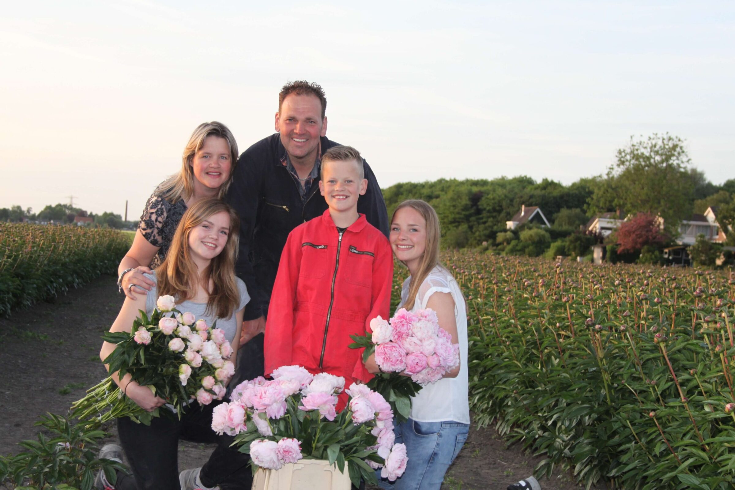 Peony growers Rob en Linda Dekker