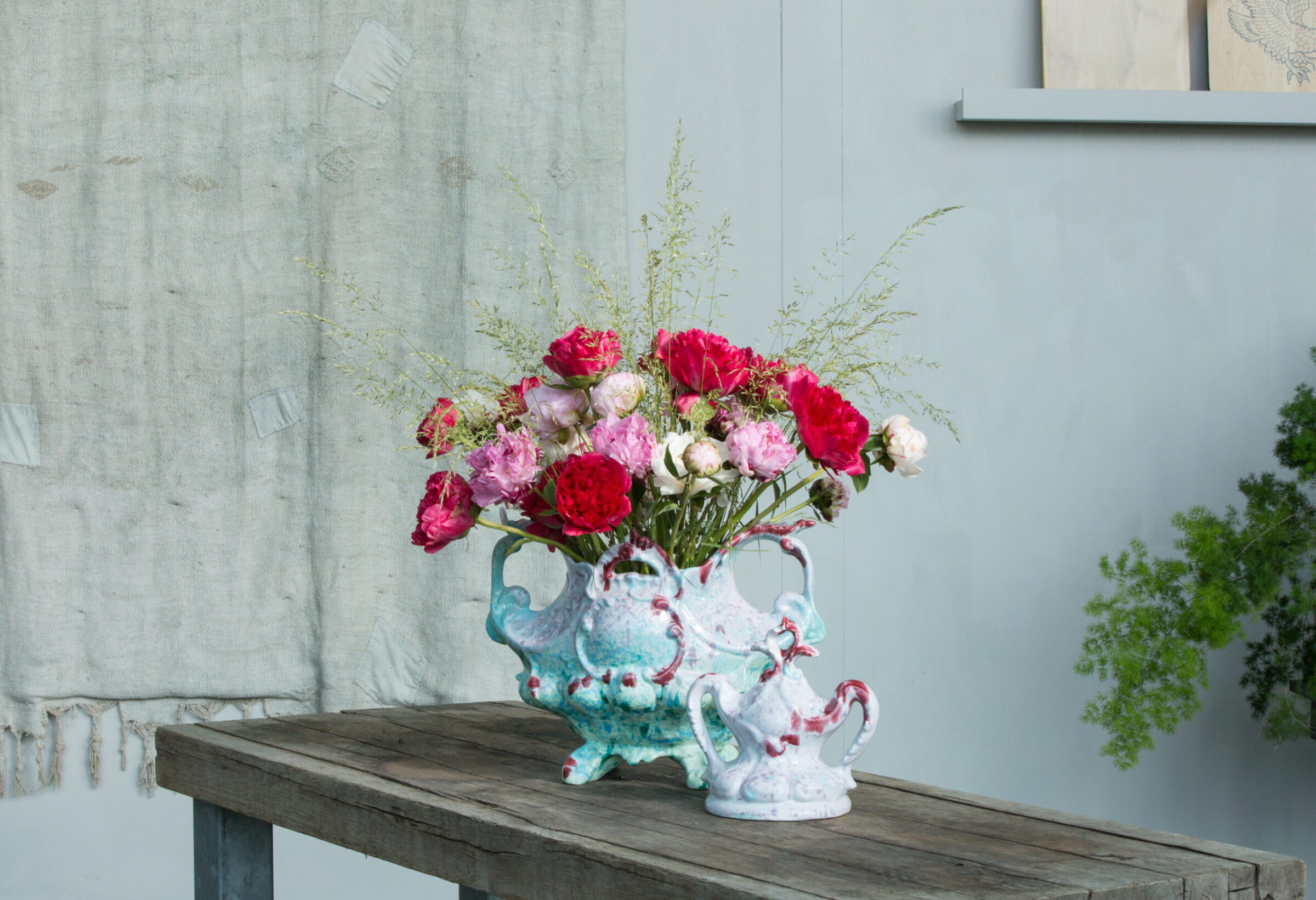 In love with peonies: Menno Kroon