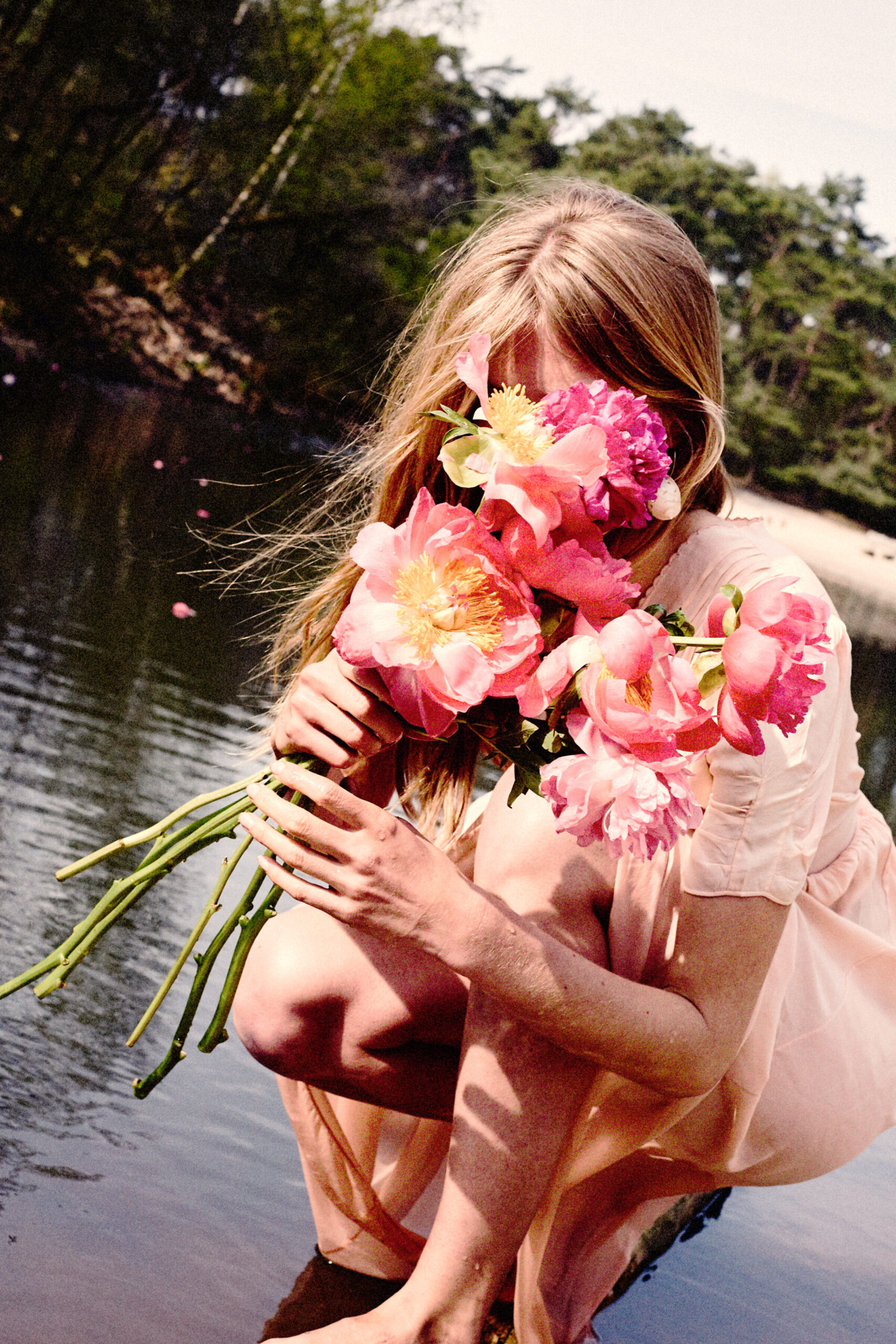 Celebrating peony season with a shot of joy