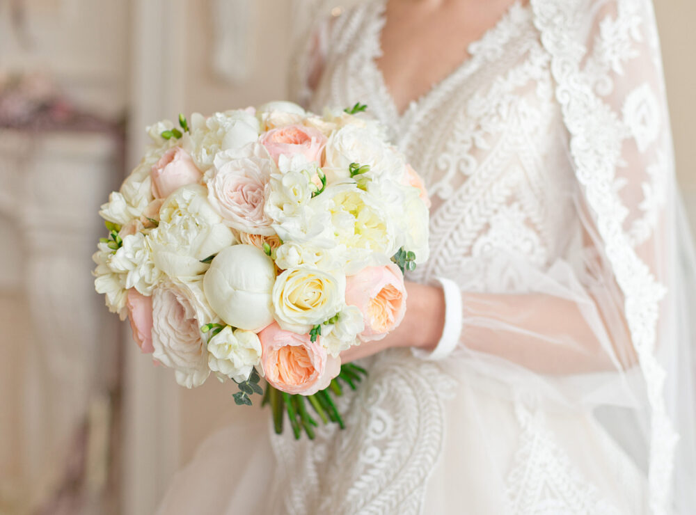 3 peonies for the romantic bride-to-be!