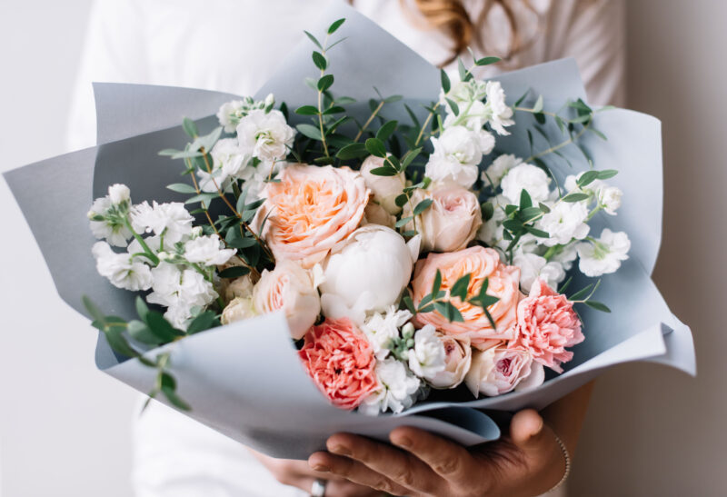 Peonies for bouquets