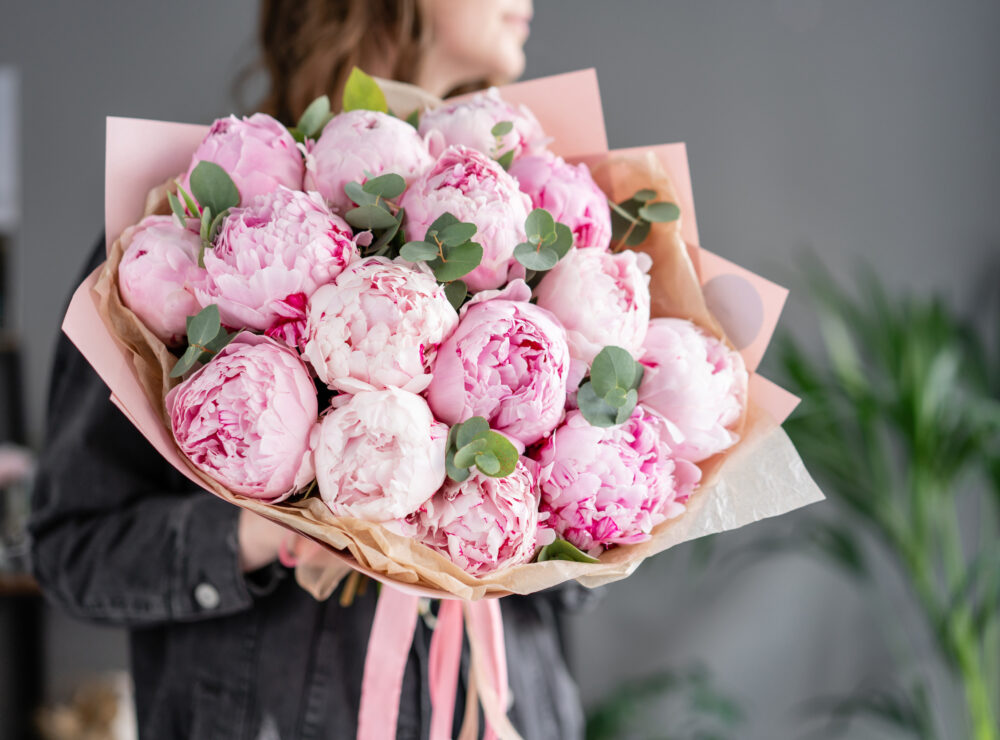 Peony bouquet