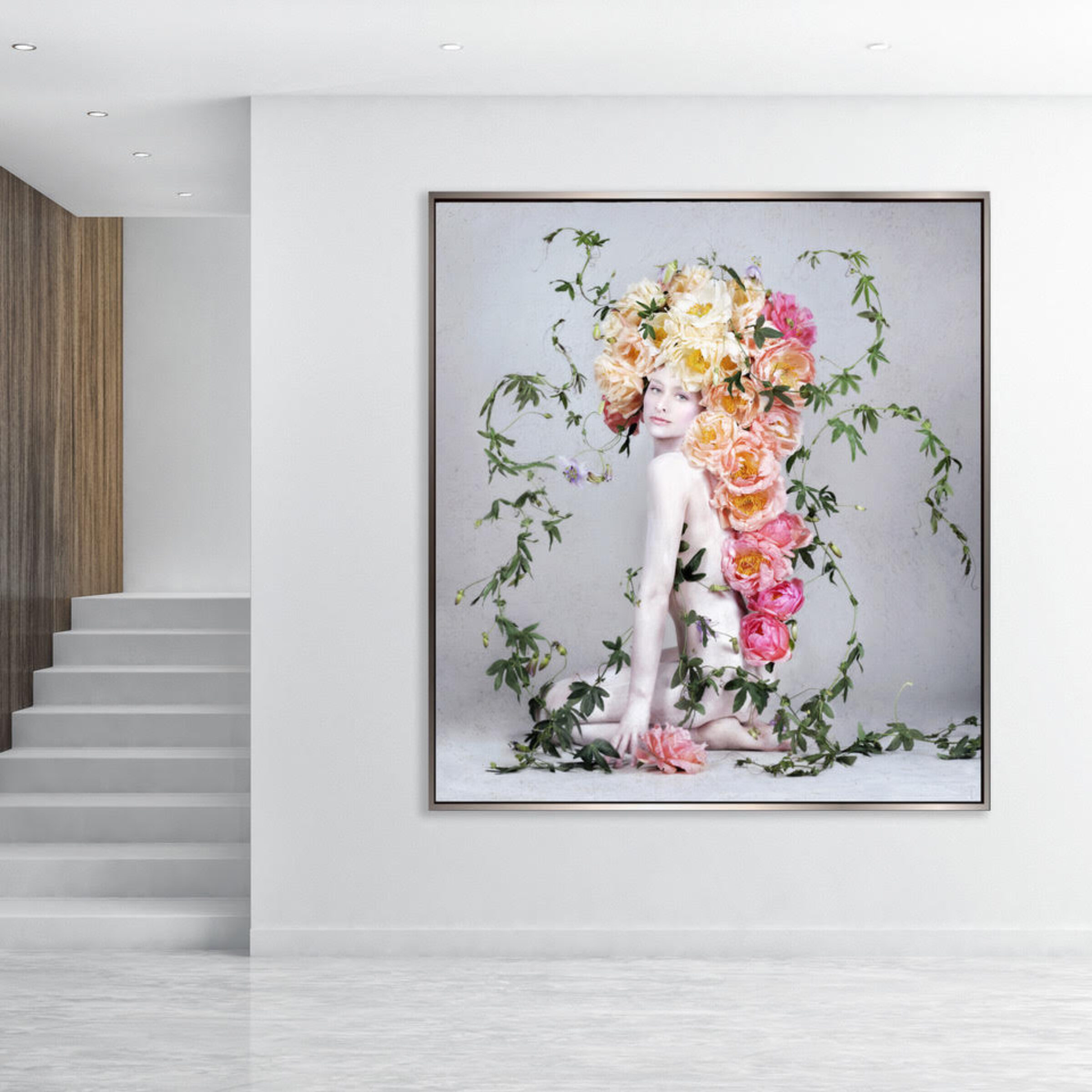 Artist Isabelle van Zeijl makes peonies shine at Art Miami